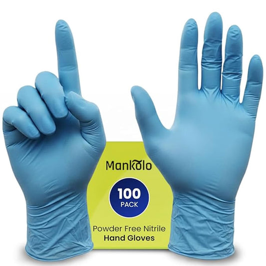 Mankolo | Powder Free Nitrile Hand Gloves