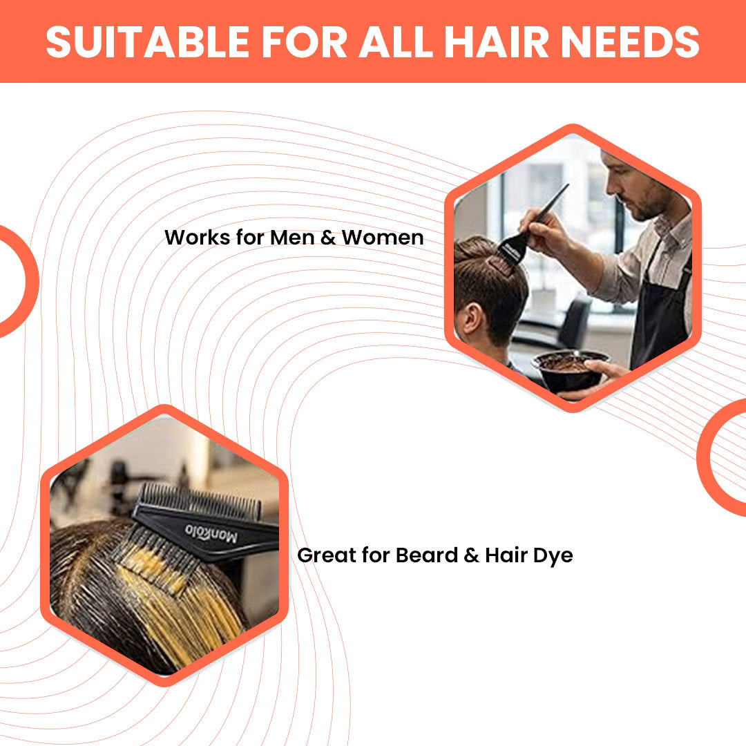 Mankolo | 6-Piece Hair Dye Brush Coloring Kit