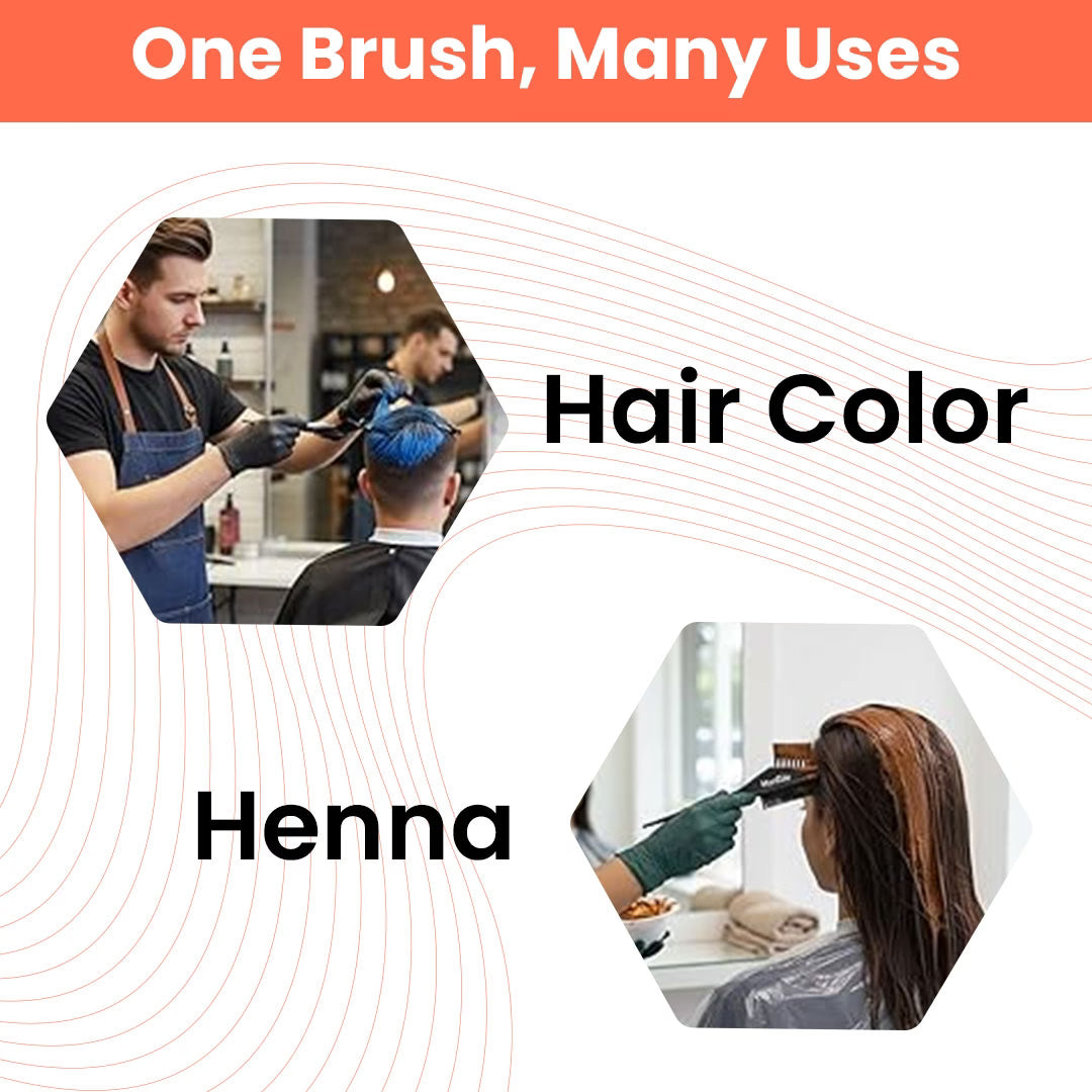 Mankolo | Emperor Hair Dye Brush with Comb (Pack of 4)