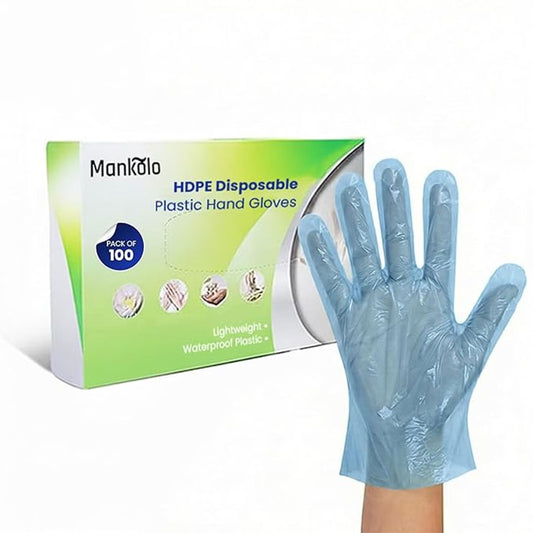 Mankolo | HDPE Disposable Plastic Hand Gloves
