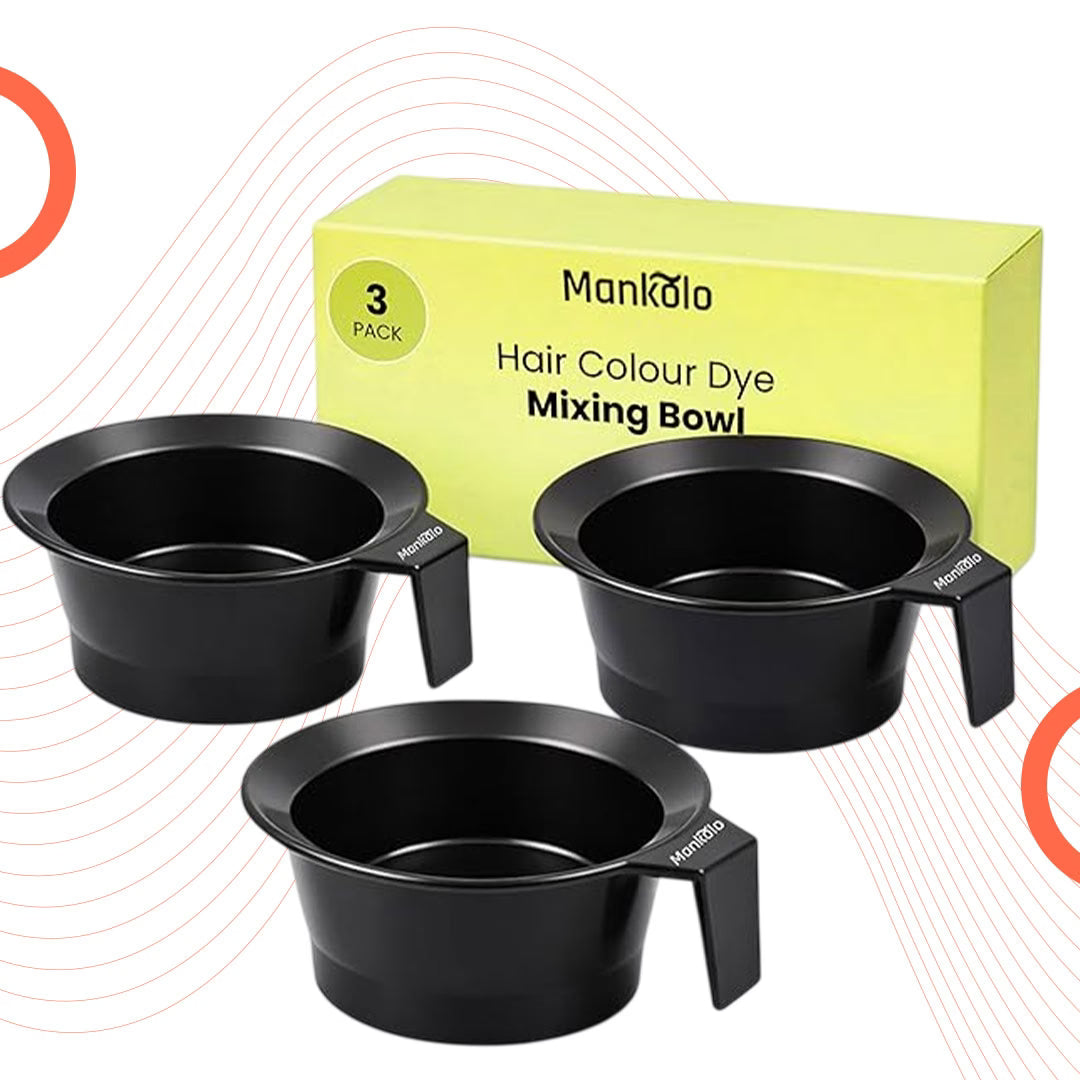 Mankolo | Hair Colour Dye Mixing Bowl (Pack of 3)