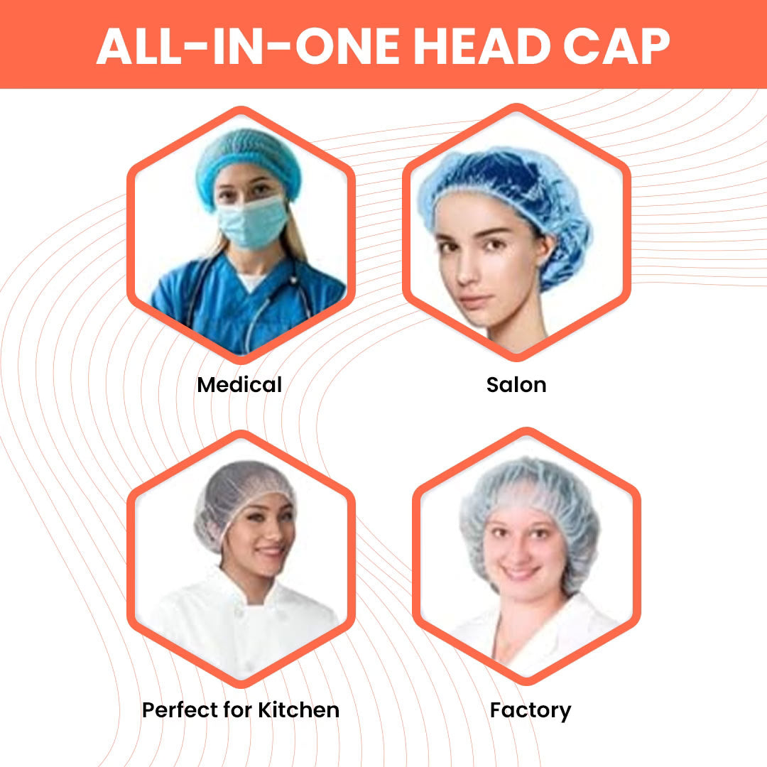 Mankolo | Non-Woven Bouffant Caps