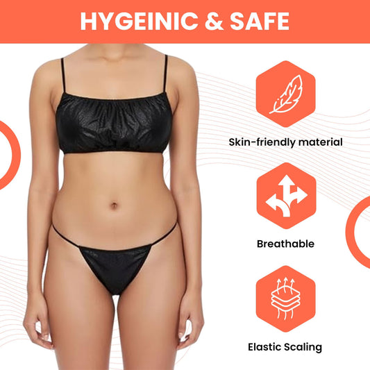 Mankolo | Non-Woven Disposable Bra Panties for Spa