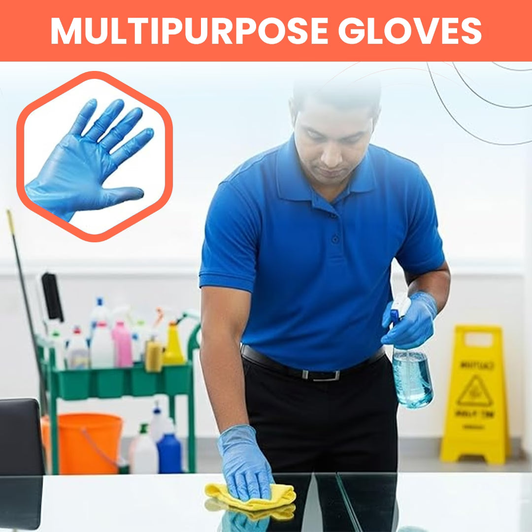 Plastic Hand Glove with Wall Mount Clip Organizer